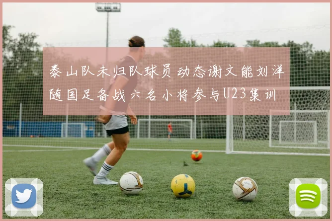 泰山队未归队球员动态谢文能刘洋随国足备战六名小将参与U23集训